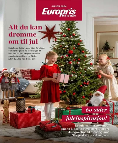 Europris-katalog i Lillehammer | Europris Julekatalog 2024 | 3.11.2024 - 17.11.2024