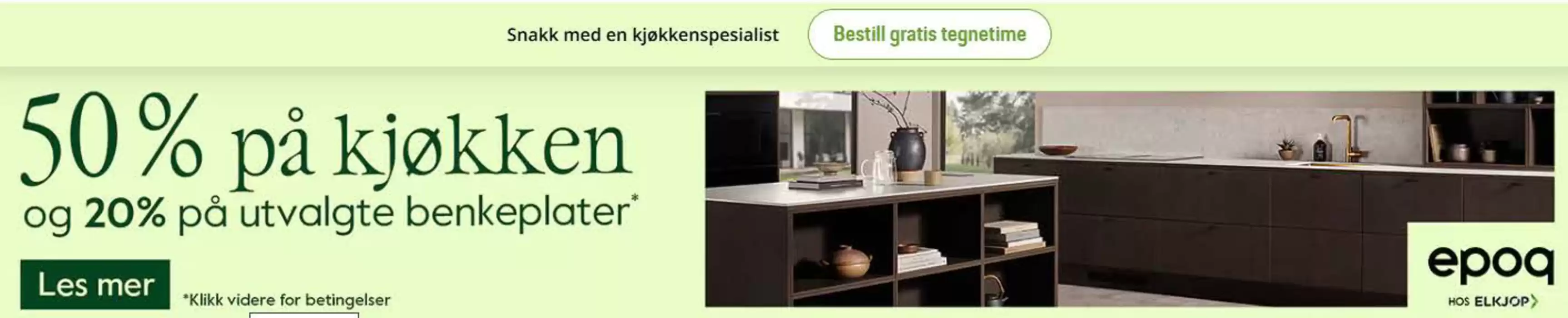 Elkjøp-katalog i Bergen | 50% på kjøkken | 5.11.2024 - 1.12.2024