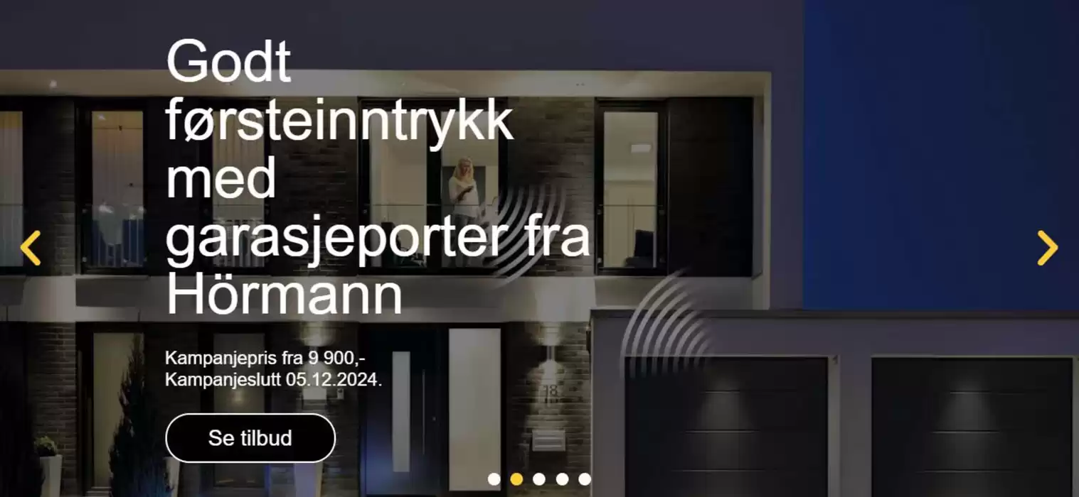 Snekker'n-katalog i Gressvik | førsteinntrykk med garasjeporter fra Hörmann | 5.11.2024 - 5.12.2024