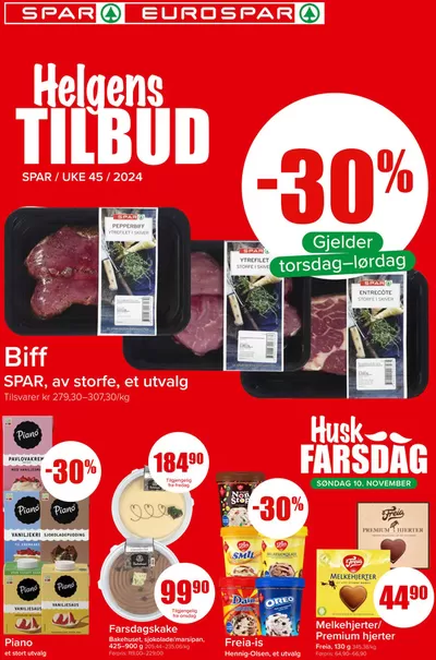 Eurospar-katalog | Stort utvalg av tilbud | 7.11.2024 - 21.11.2024