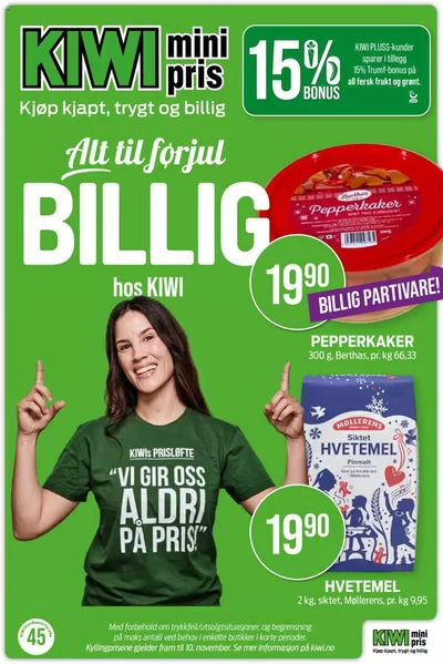 Kiwi-katalog i Henningsvær | Kiwi Kundeavis | 4.11.2024 - 10.11.2024