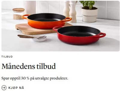 Le Creuset-katalog i Langevåg (Sula) | Månedens tilbud  | 8.11.2024 - 30.11.2024