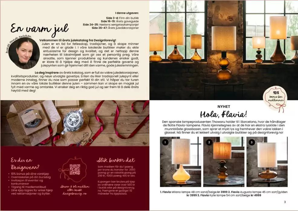 Designforevig-katalog i Molde | Save Sam Gleder Design Sam Varer! | 8.11.2024 - 31.12.2024