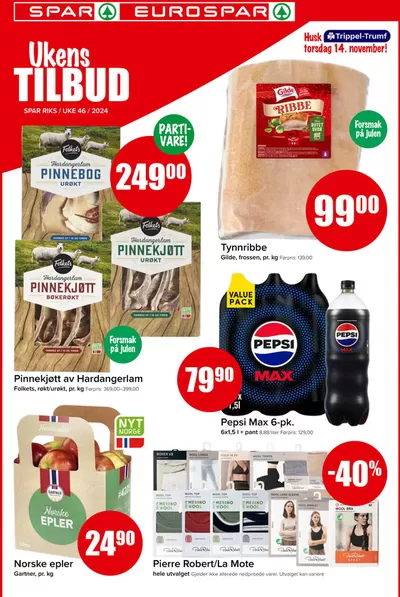 Spar-katalog i Tokke | Spar Kundeavis | 10.11.2024 - 24.11.2024