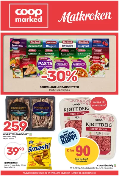 Matkroken-katalog i Tokke | Aktuelle spesialkampanjer | 11.11.2024 - 17.11.2024