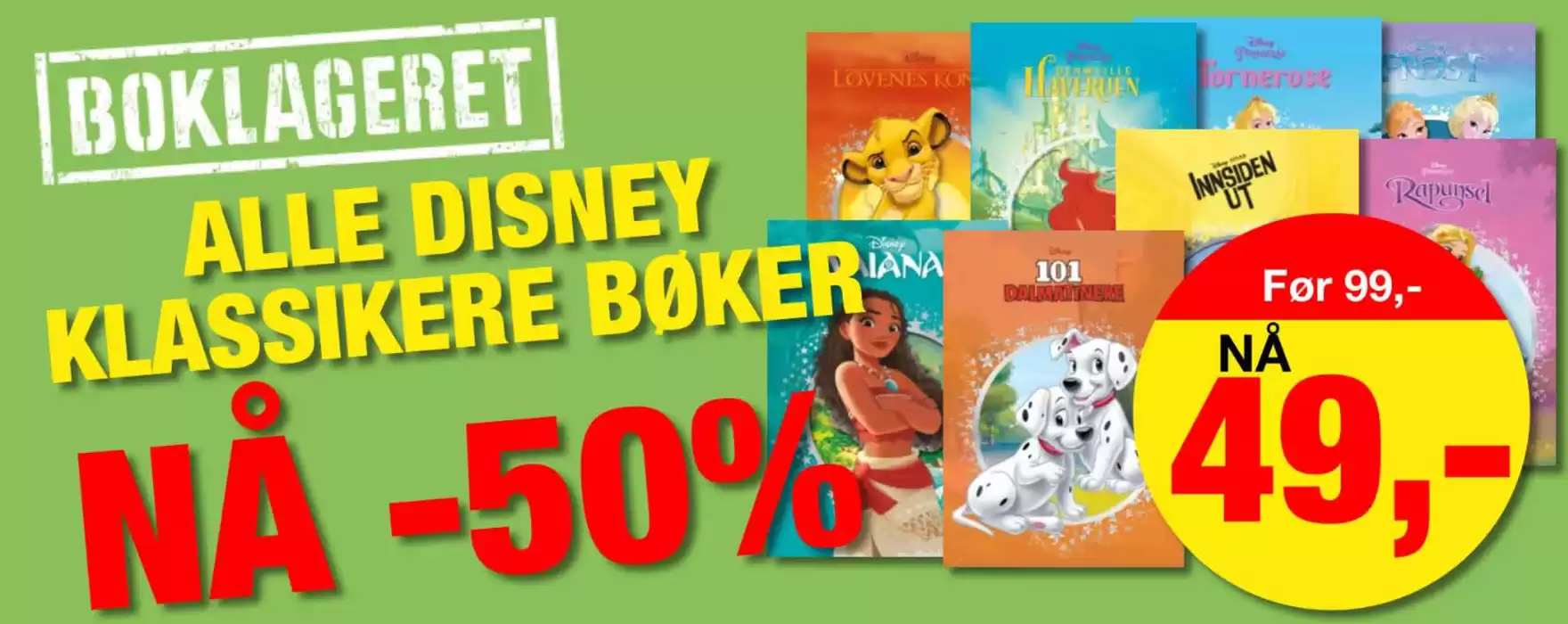 Boklageret-katalog i Oslo | Alle Disney Klassikere Boker | 13.11.2024 - 27.11.2024