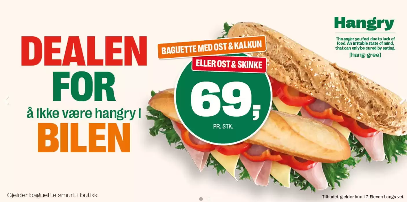 7 eleven-katalog i Ålesund | Dealen for å ikke være hangry i bilen | 14.11.2024 - 28.11.2024