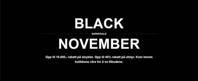 Tilbud fra Sport og Fritid i Stavanger | Black November de Bike Brothers | 15.11.2024 - 29.11.2024