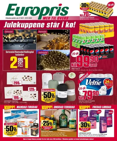 Europris-katalog i Brekstad | Europris DM 47-24 MYBRING | 17.11.2024 - 1.12.2024