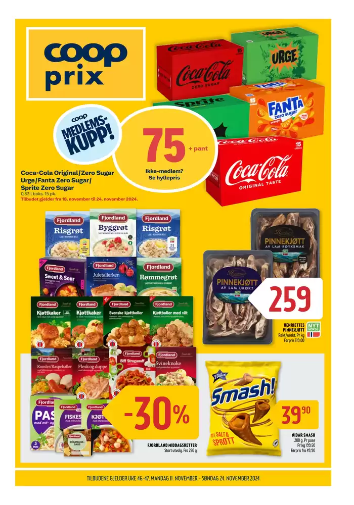 Coop Prix-katalog i Drammen | Coop Prix Kundeavis | 18.11.2024 - 24.11.2024