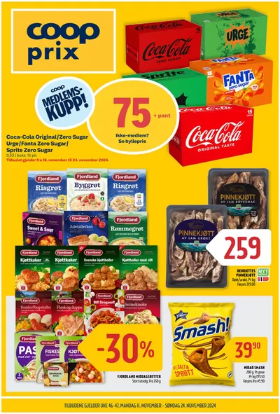 Coop Prix-katalog | Coop Prix Kundeavis | 18.11.2024 - 24.11.2024