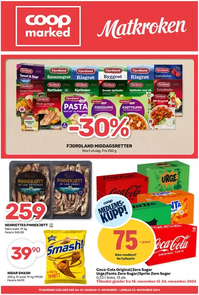 Coop Marked-katalog | Eksklusive kupp | 18.11.2024 - 24.11.2024