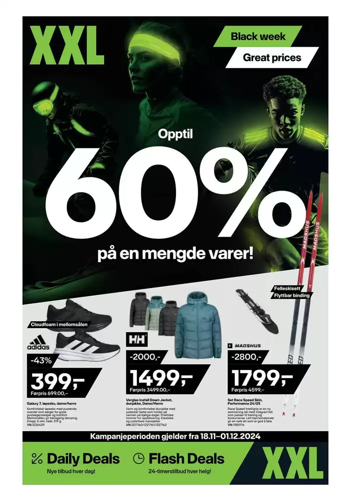 XXL Sport-katalog i Skien | XXL Sport Kundeavis | 18.11.2024 - 2.12.2024