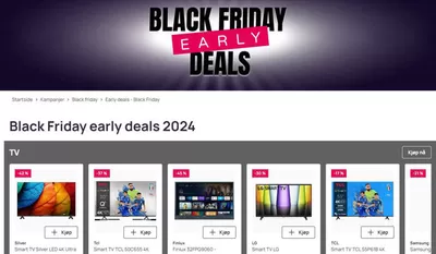 Tilbud fra Elektronikk og hvitevarer | Black Friday Early Deals de cdon | 18.11.2024 - 30.11.2024