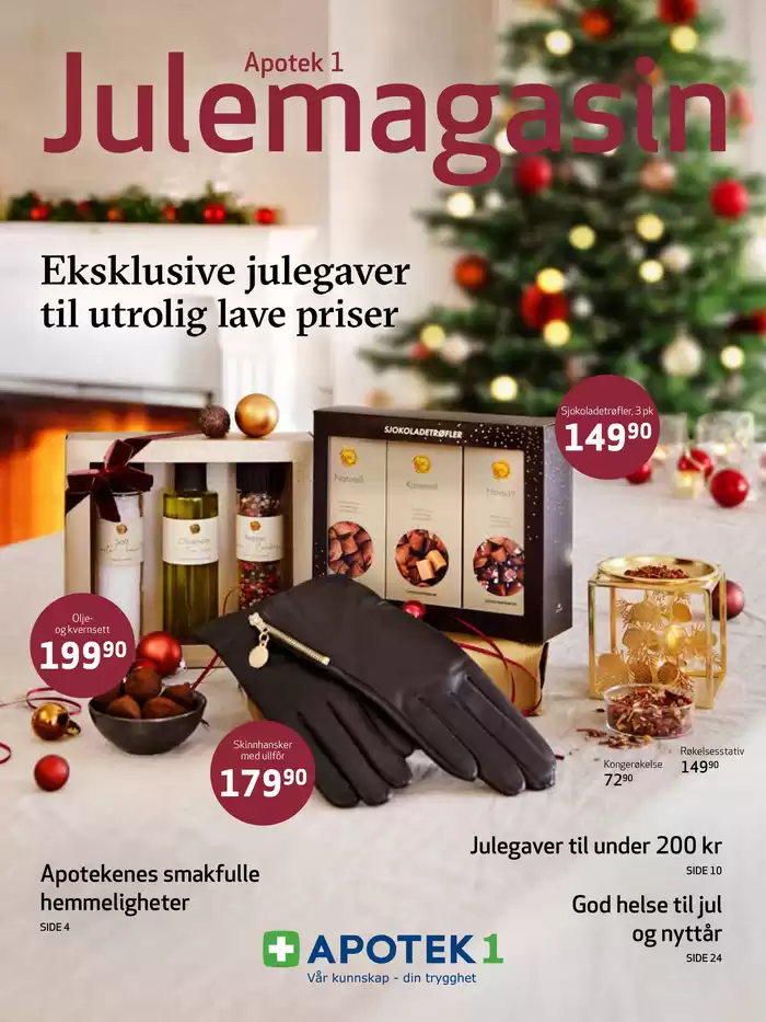 Apotek 1-katalog i Rissa | Julemagasin | 18.11.2024 - 2.12.2024