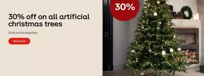 Plantasjen-katalog i Lillehammer | 30% off on all artificial christmas trees | 19.11.2024 - 3.12.2024