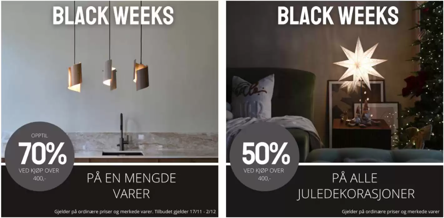 Lampehuset-katalog i Sandefjord | Black Week | 19.11.2024 - 2.12.2024