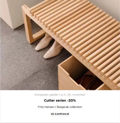 Møbler & Miljø-katalog i Ålesund | Cutter serien -20% | 19.11.2024 - 30.11.2024