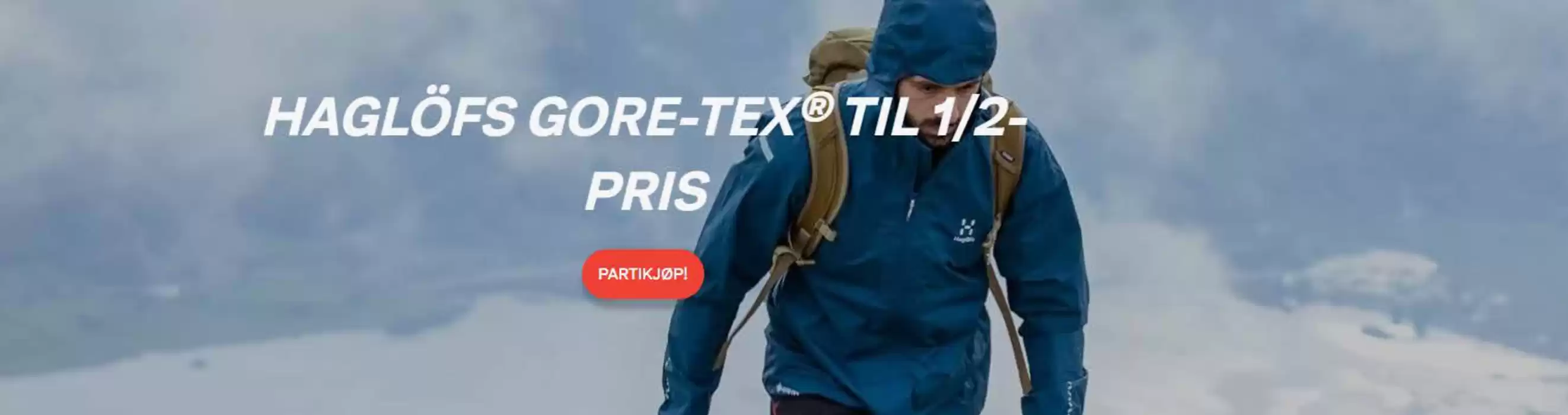 Platou Sport-katalog i Molde | Haglöfs Gore-Tex® til 1/2-pris | 19.11.2024 - 3.12.2024