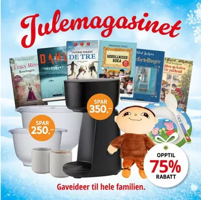 Tilbud fra Bøker og kontor | Julemagasinet  de KrimKlubben | 20.11.2024 - 4.12.2024