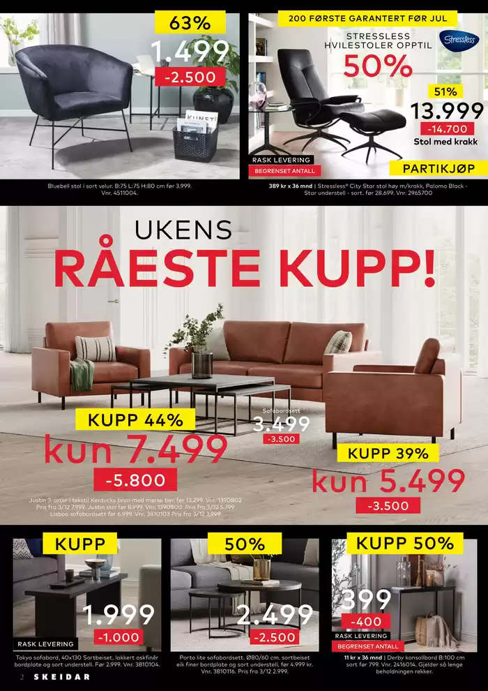 Skeidar-katalog | Skeidar Les avisen her | 21.11.2024 - 5.12.2024