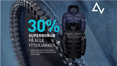 Tilbud fra Sport og Fritid i Billingstad | 30% superbonus de Sportsnett | 21.11.2024 - 5.12.2024