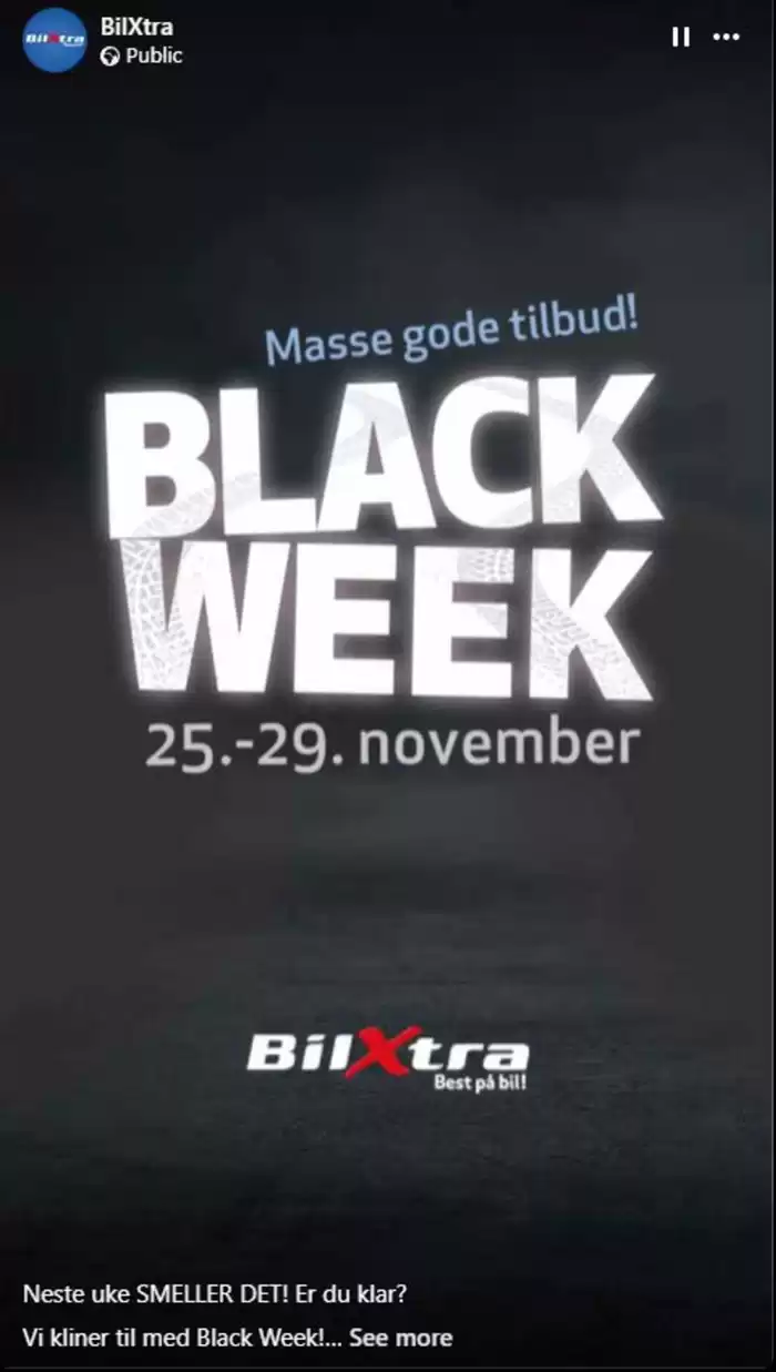 Bilxtra-katalog i Tiller | Black Week | 21.11.2024 - 29.11.2024