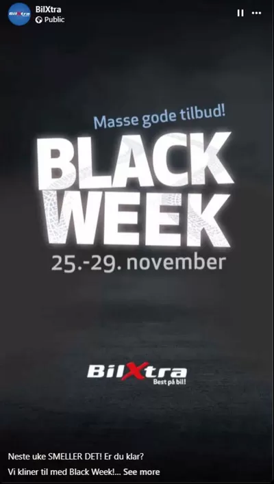 Tilbud fra Bil og motor i Bryne | Black Week de Bilxtra | 21.11.2024 - 29.11.2024