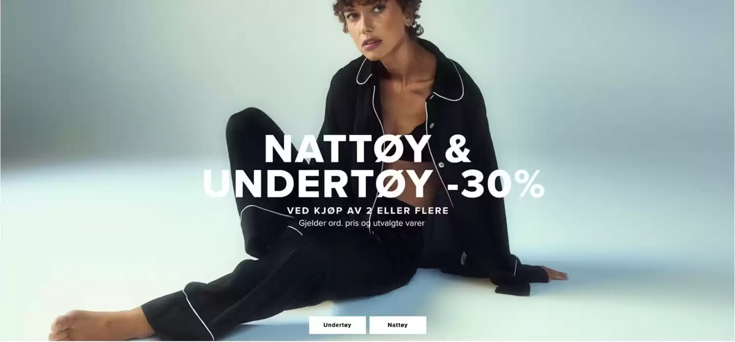 Cubus-katalog i Svolvær | Nattøy & undertου -30% | 21.11.2024 - 5.12.2024