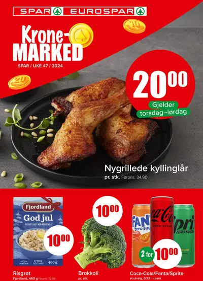 Tilbud fra Supermarkeder i Lenvik | Stort utvalg av tilbud de Eurospar | 22.11.2024 - 6.12.2024