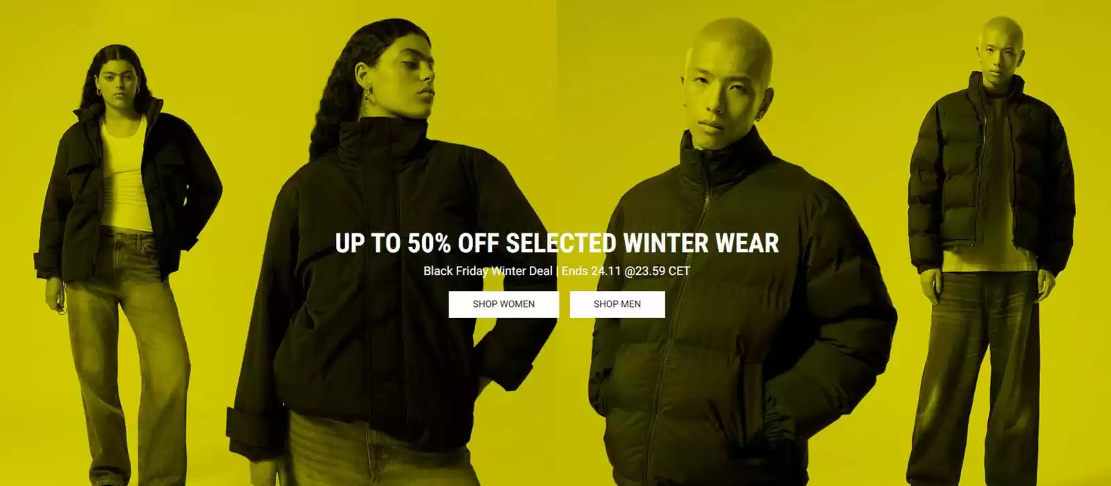 Weekday-katalog i Fredrikstad | Up to 50% off selected winter wear | 22.11.2024 - 24.11.2024