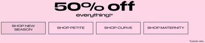 Tilbud fra Klær, sko og tilbehør i Måløy | 50% Off de boohoo | 22.11.2024 - 6.12.2024