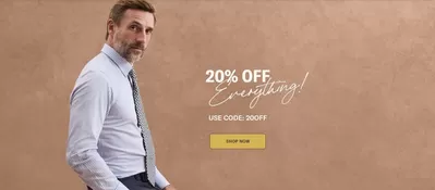 Tilbud fra Klær, sko og tilbehør i Rana | 20% Off de Tailor Store | 22.11.2024 - 6.12.2024