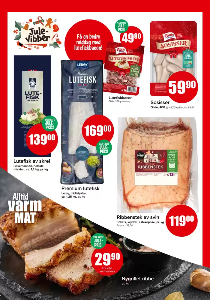 Spar-katalog i Skjærhalden | Spar Kundeavis | 24.11.2024 - 8.12.2024