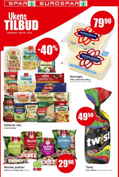 Tilbud fra Supermarkeder i Heimdal | Spar Kundeavis de Spar | 24.11.2024 - 8.12.2024