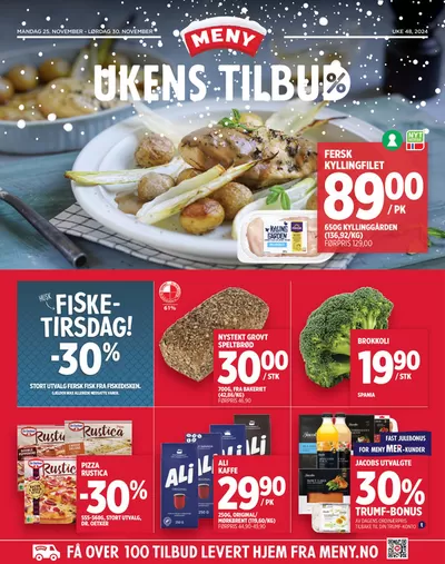 Tilbud fra Supermarkeder i Asker | Meny Kundeavis de Meny | 24.11.2024 - 8.12.2024