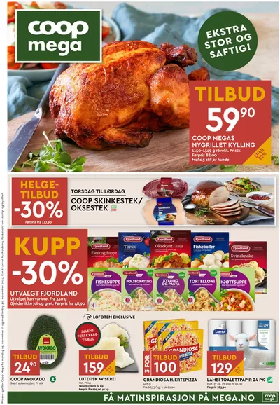 Coop Mega-katalog i Egersund | Coop Mega Kundeavis | 25.11.2024 - 1.12.2024