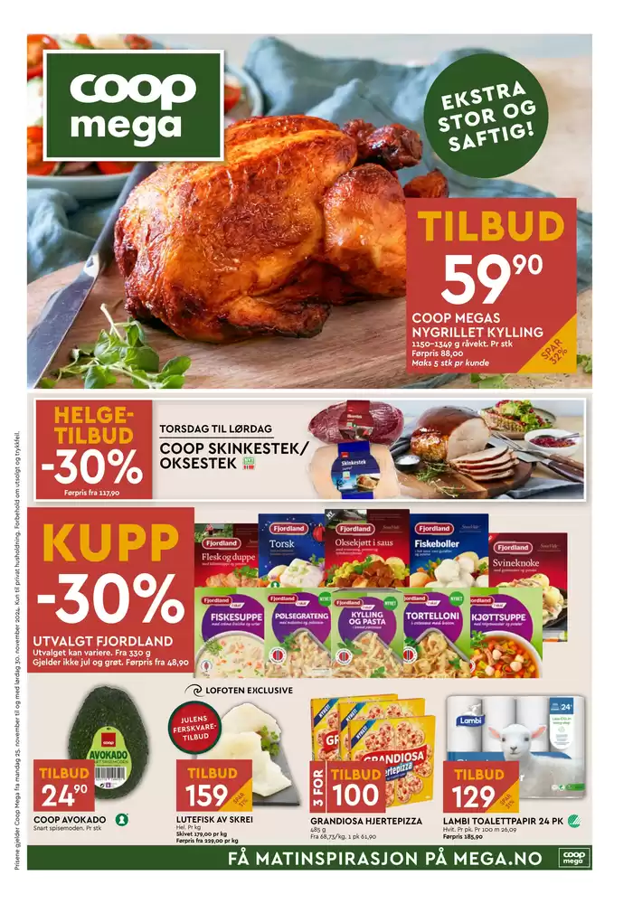 Coop Mega-katalog i Oslo | Aktuelle kupp og tilbud | 25.11.2024 - 1.12.2024