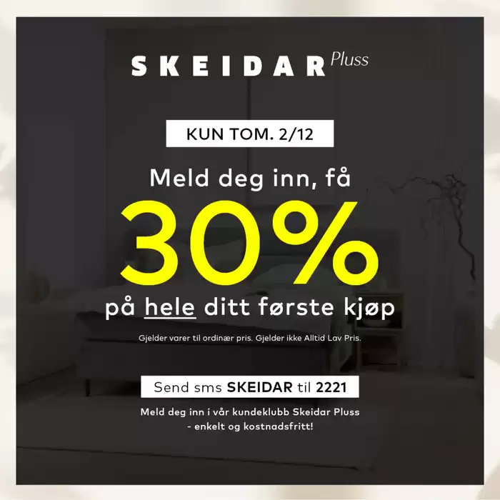 Skeidar-katalog i Kristiansund | Eksklusive kupp | 25.11.2024 - 9.12.2024