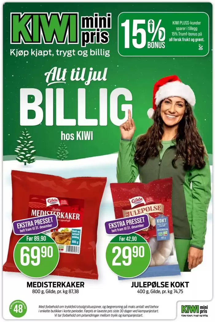 Kiwi-katalog i Oslo | Kiwi Kundeavis | 25.11.2024 - 1.12.2024