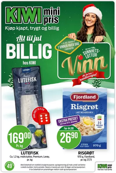 Tilbud fra Supermarkeder i Molde | Kiwi Kundeavis de Kiwi | 2.12.2024 - 8.12.2024