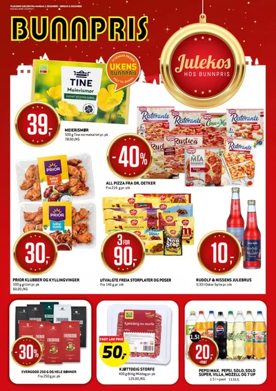 Tilbud fra Supermarkeder i Molde | Attraktive spesialtilbud for alle de Bunnpris | 2.12.2024 - 16.12.2024