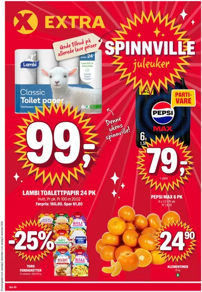 Coop Extra-katalog i Skedsmo | Rabatter og kampanjer | 2.12.2024 - 8.12.2024