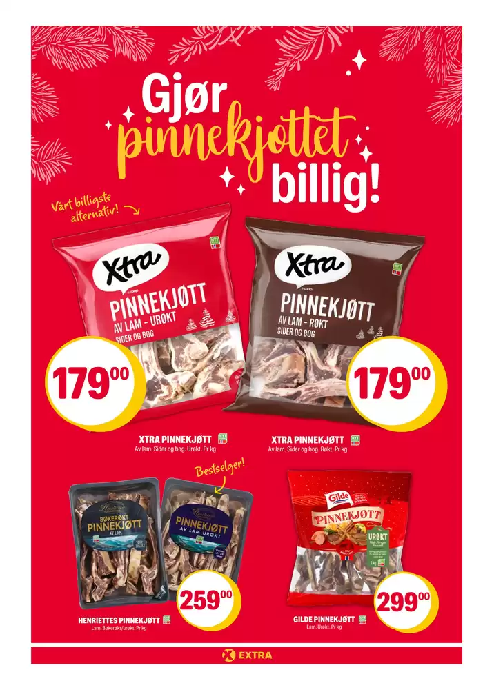 Coop Extra-katalog i Skedsmo | Spar nå med våre tilbud | 2.12.2024 - 8.12.2024