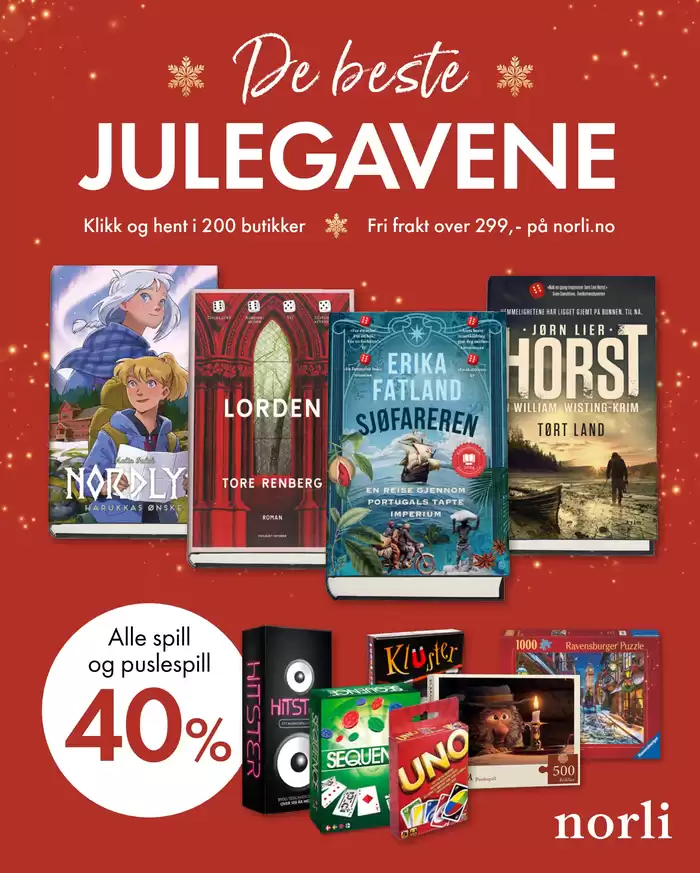 Norli-katalog i Sandvika | Julegavene | 2.12.2024 - 24.12.2024