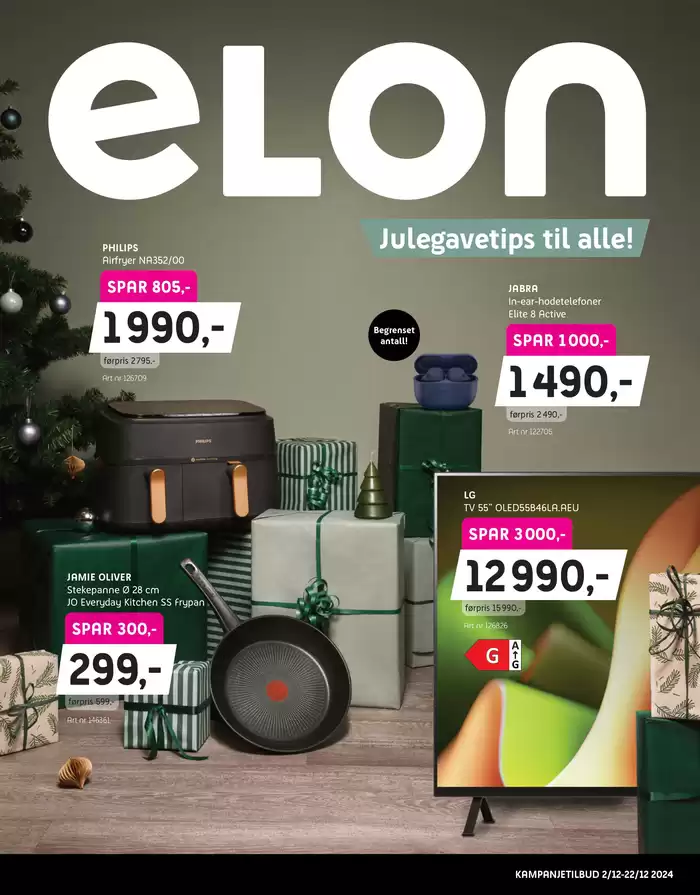 ELON-katalog | Julegavetips til alle! | 2.12.2024 - 22.12.2024