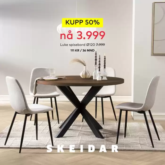 Skeidar-katalog i Stavanger | Aktuelle kupp og tilbud | 3.12.2024 - 17.12.2024