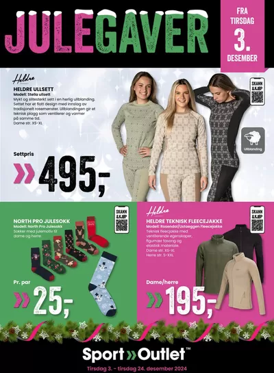 Tilbud fra Sport og Fritid i Kongsberg | Folder Sport Outlet de Sport Outlet | 3.12.2024 - 17.12.2024