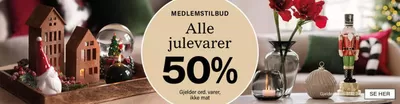 Tilbud fra Hjem og møbler i Moss | Medlemstilbud alle julevarer 50% de Kremmerhuset | 3.12.2024 - 31.12.2024