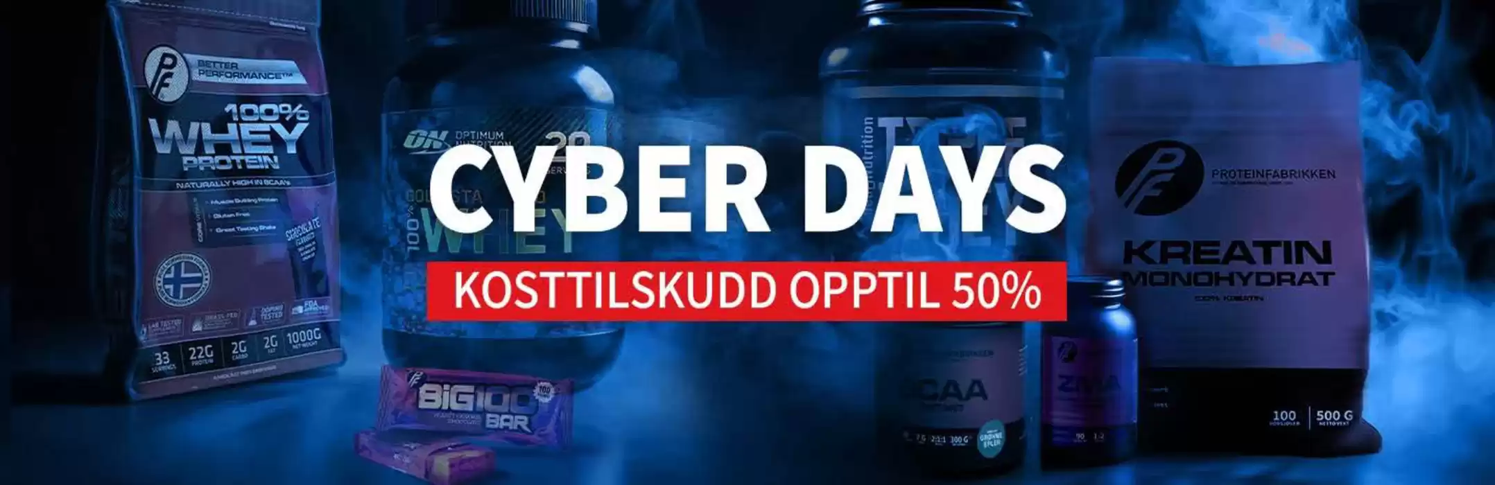 Proteinfabrikken-katalog | Cyber Days | 4.12.2024 - 8.12.2024